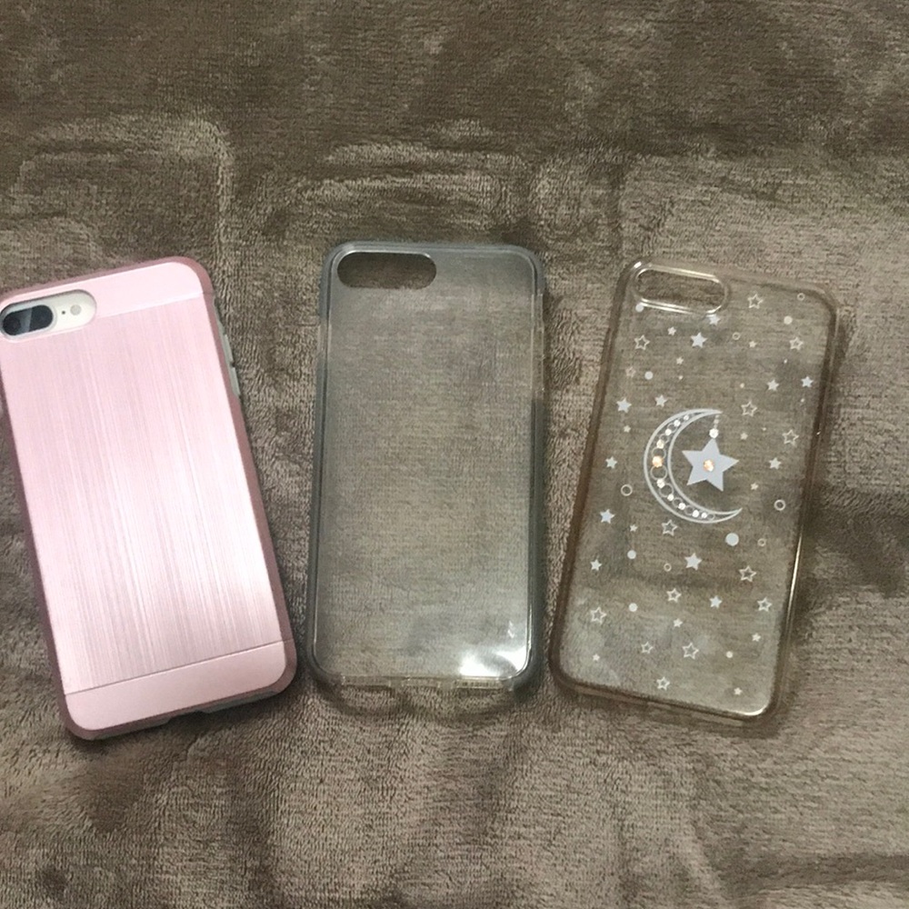 SOLD !!!! Iphone 7 plus cases | 3 for $25